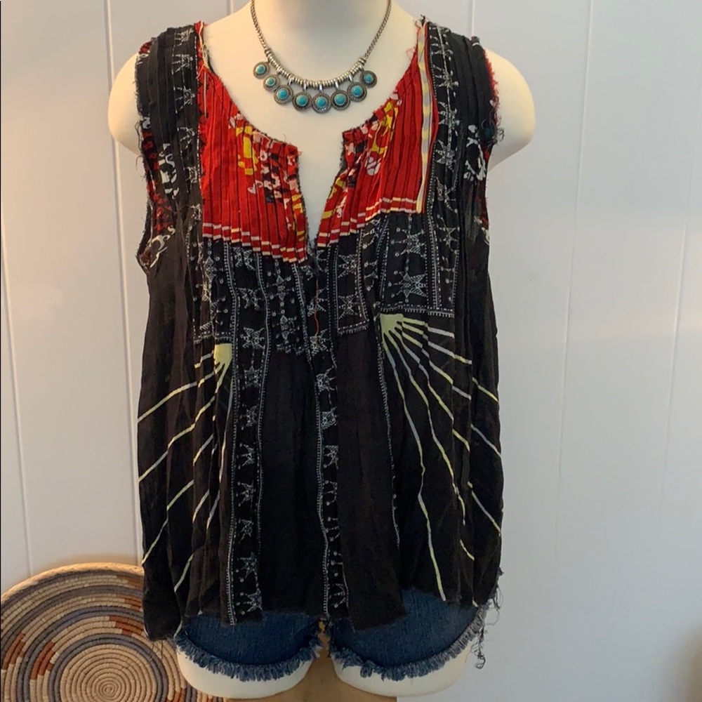 Free People Myna Top Open Back